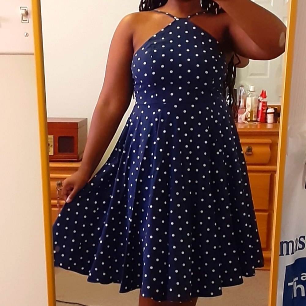 Vintage polka dot